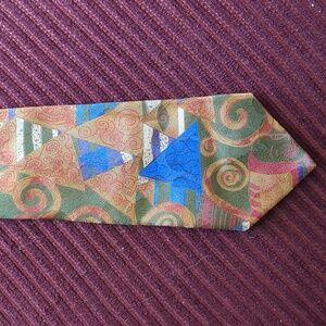 Belle Arti Christmas Silk Tie